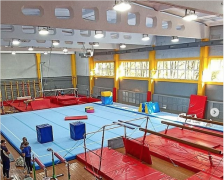 Зал школы гимнастики, г Нур-Султан, Казахстан